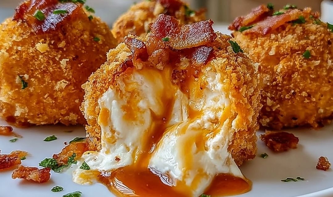 Buffalo Chicken Bacon Mozzarella Bombs