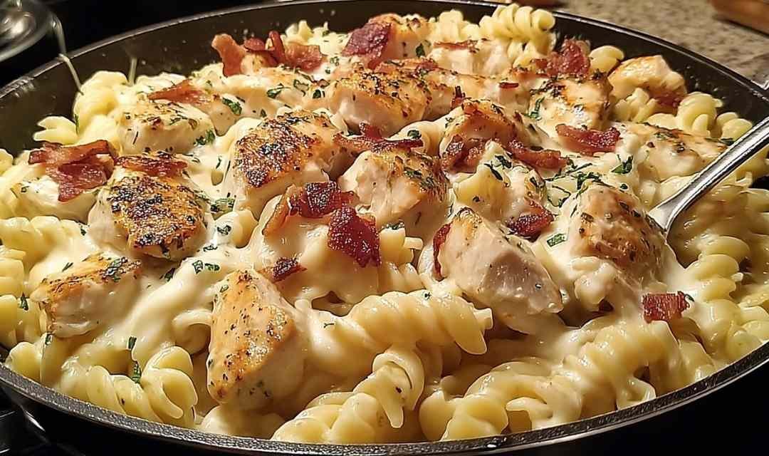 Chicken Bacon Ranch Pasta