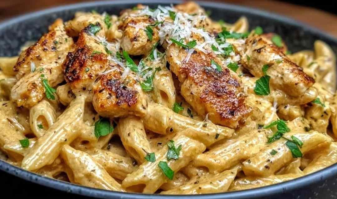 Creamy Cajun Chicken Penne Pasta
