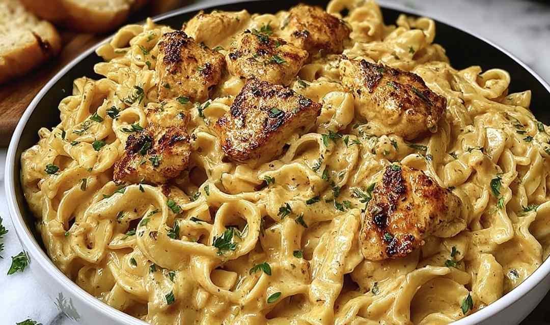 Creamy Cowboy Butter Chicken Pasta