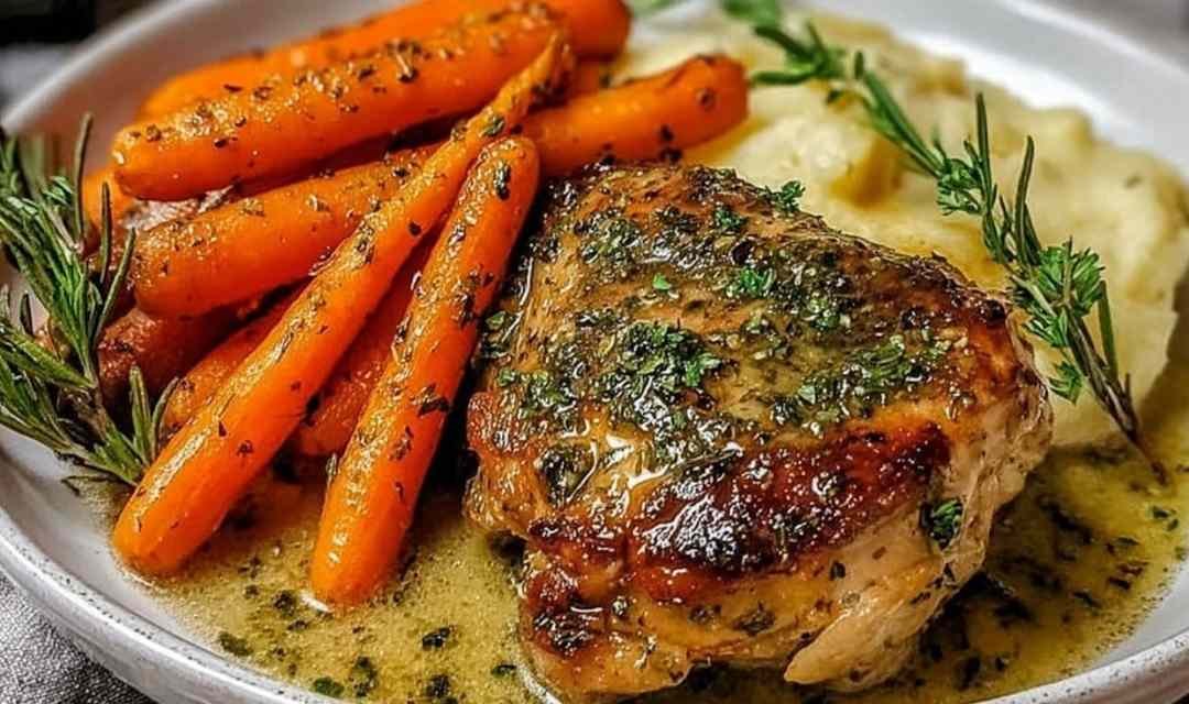 Garlic Herb Chicken & Carrot