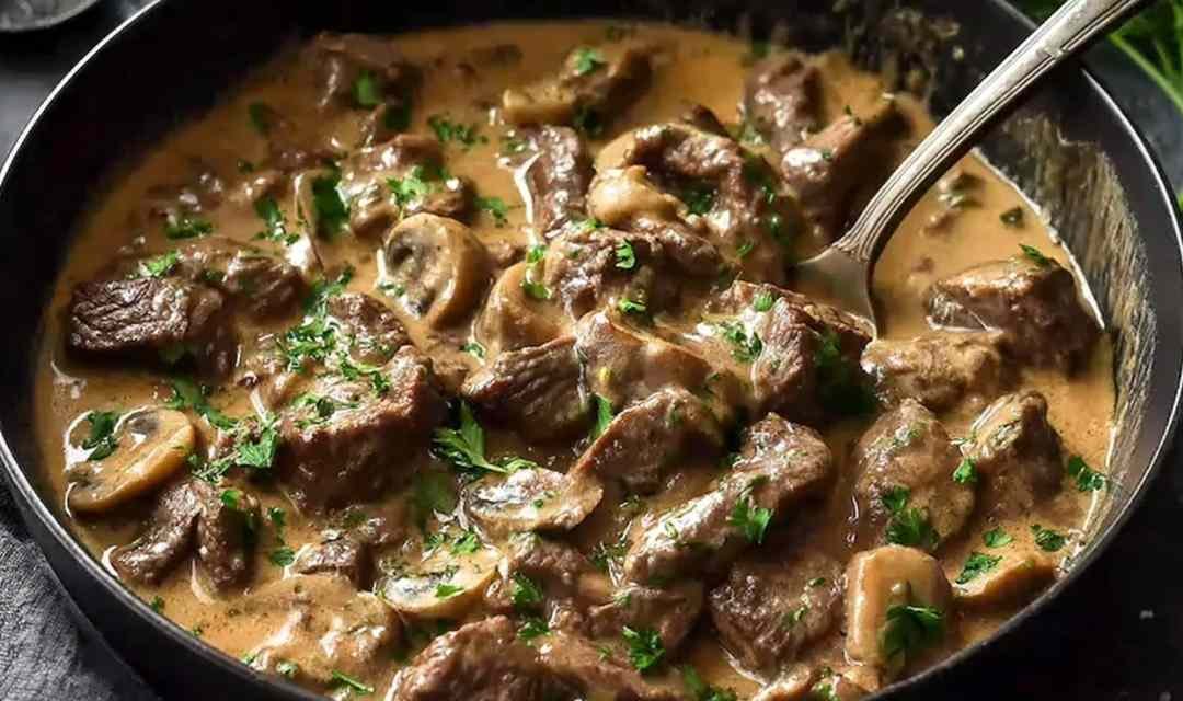 Gordon Ramsay’s beef stroganoff