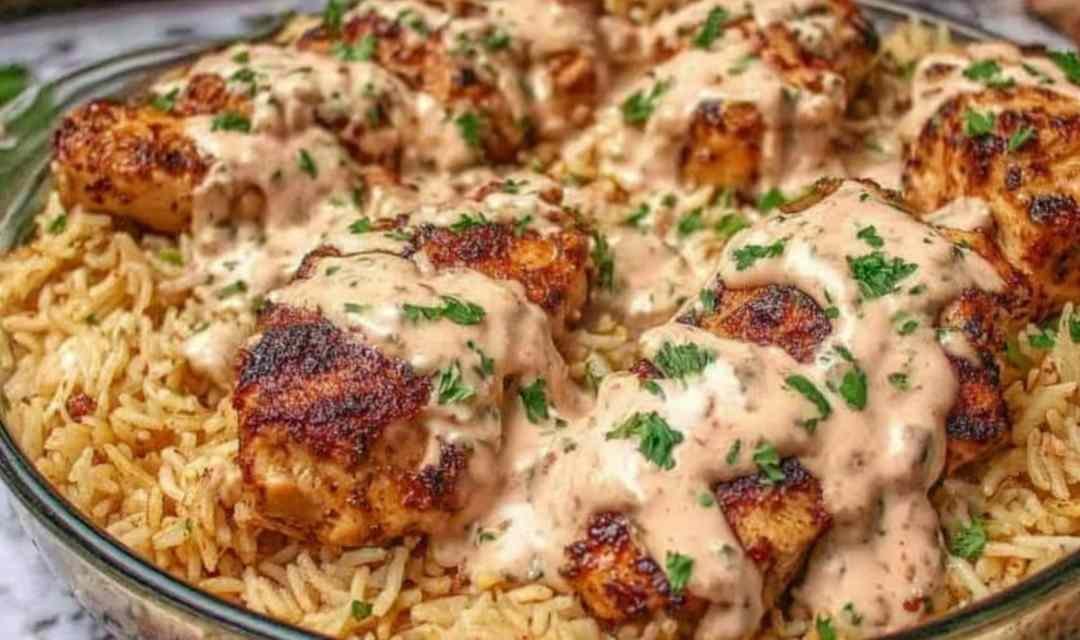High Protein Cajun Chicken Rice