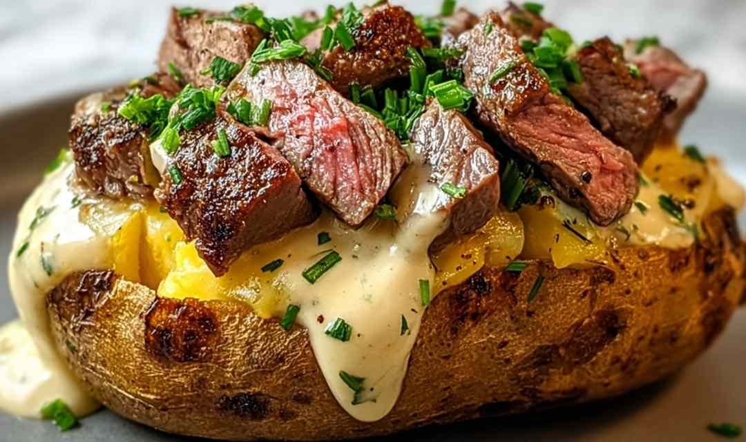 Loaded Steak Potatoes