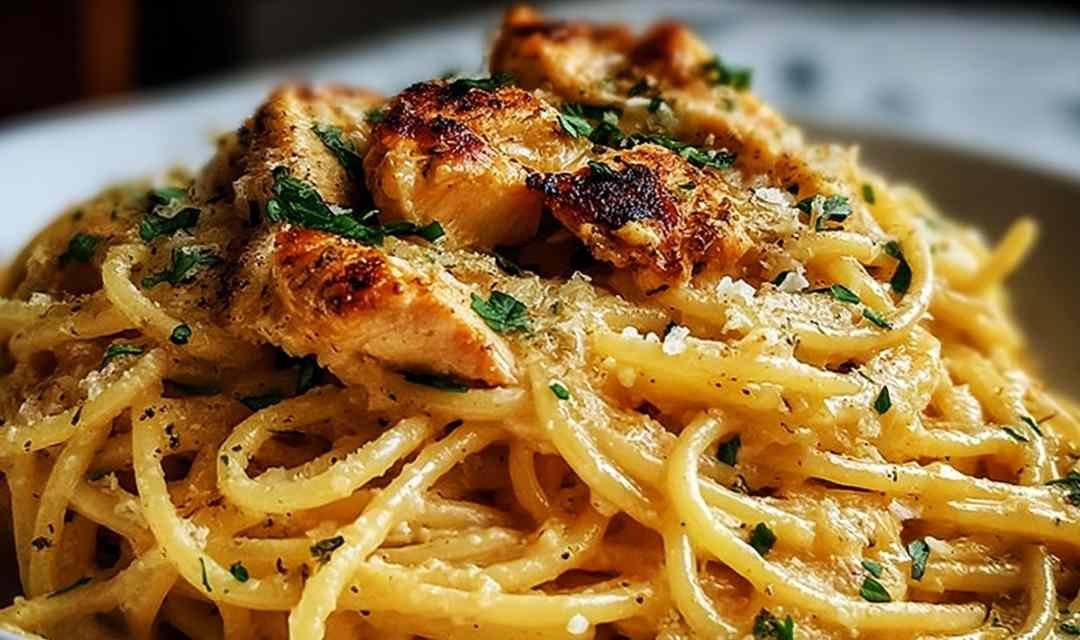 Monterey Chicken Spaghetti