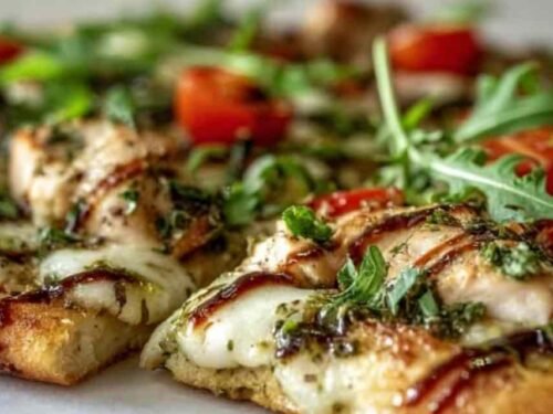 pesto-chicken-flatbread-recipe-easy-weeknight-dinner