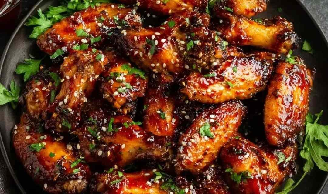 Sweet and Spicy Chicken Wings