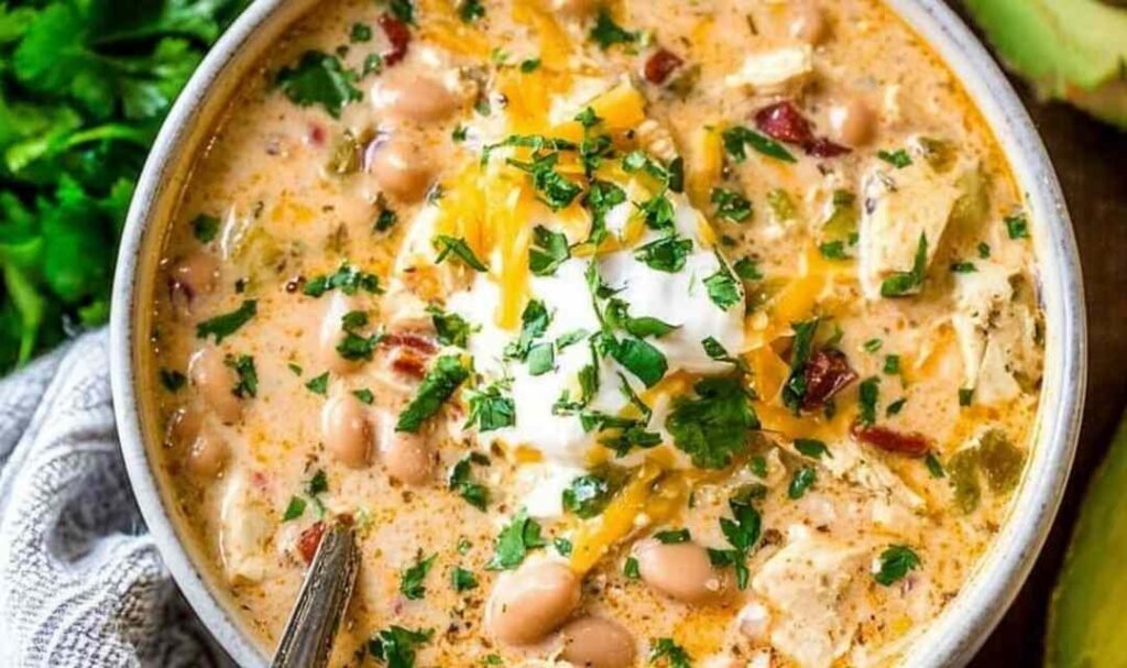 Creamy White Chicken Chili