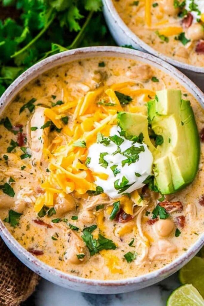 Creamy White Chicken Chili