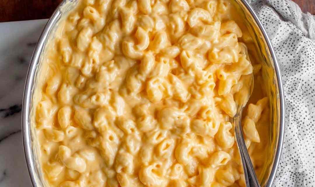 Easy stovetop mac and cheese