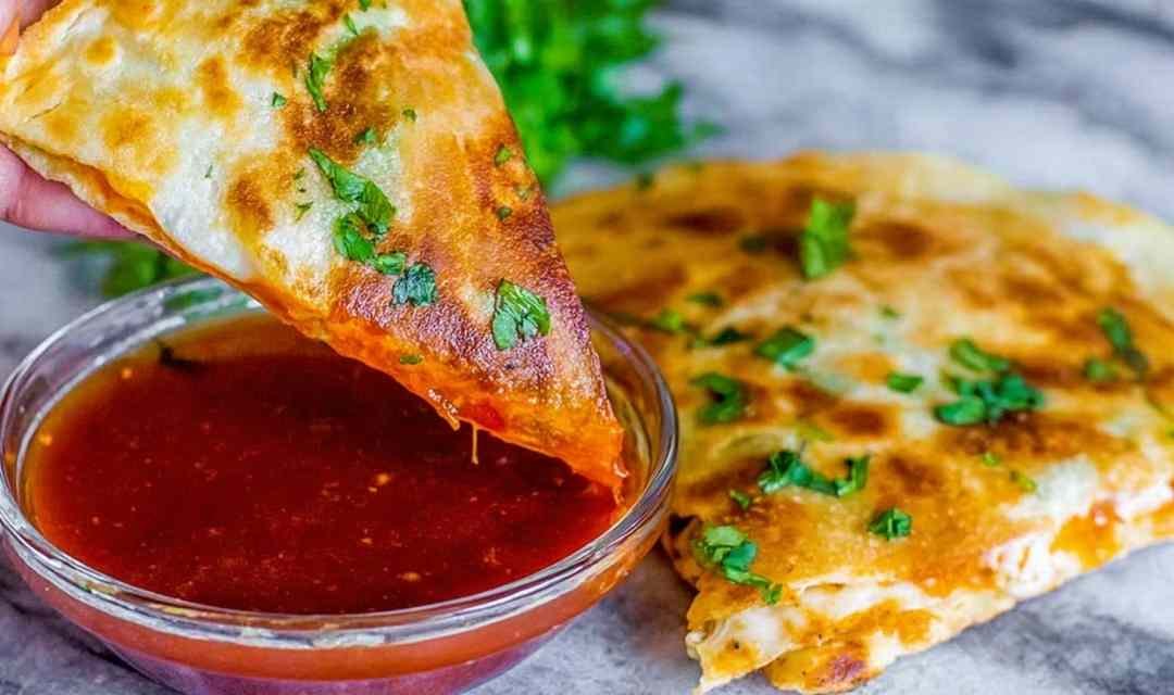 Enchilada Chicken Quesadillas
