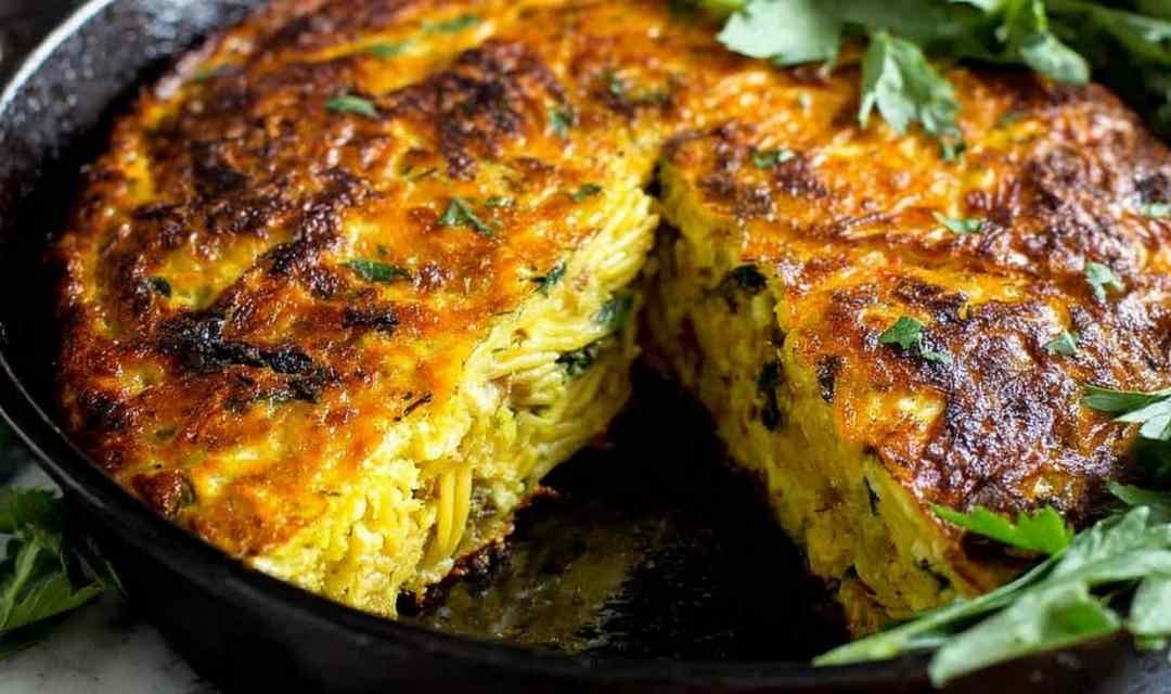 Pasta frittata
