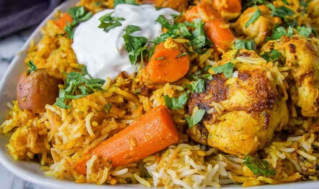 Sheet Pan Curry Chicken