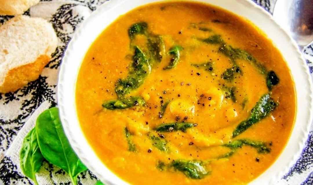 Vegan cauliflower soup